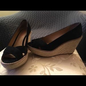 Michael Kors Upland peep toe espadrille wedges